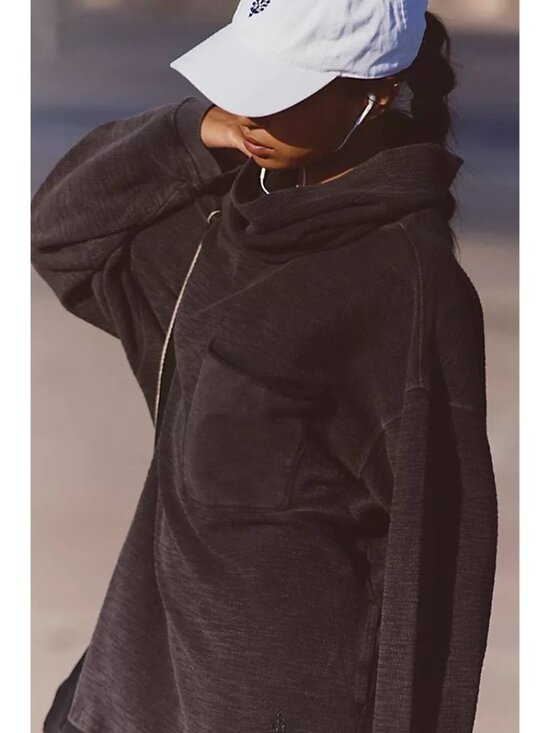 Free People Tops - Free People Lunar Layer Pullover Womens S Casual Athleisure Layering Basic